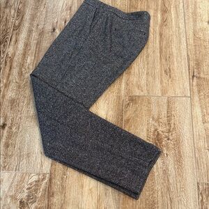 Talbots Women’s Tweed Charcoal Dress Pants